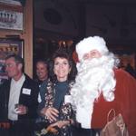 Brad Kimball, Michael Healy, Betsy Sweet and Santa Lou